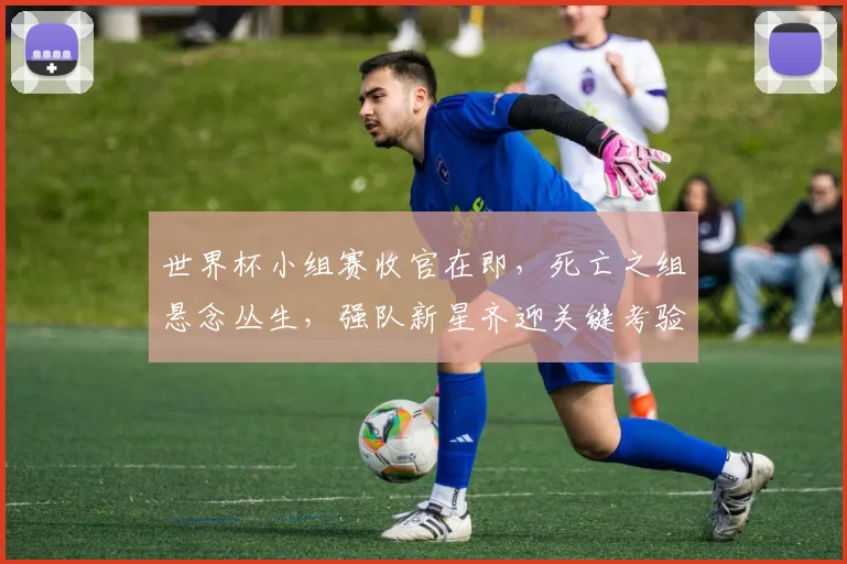 世界杯小组赛收官在即，死亡之组悬念丛生，强队新星齐迎关键考验