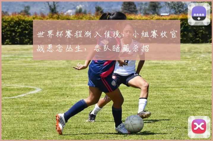 世界杯赛程渐入佳境，小组赛收官战悬念丛生，各队暗藏杀招